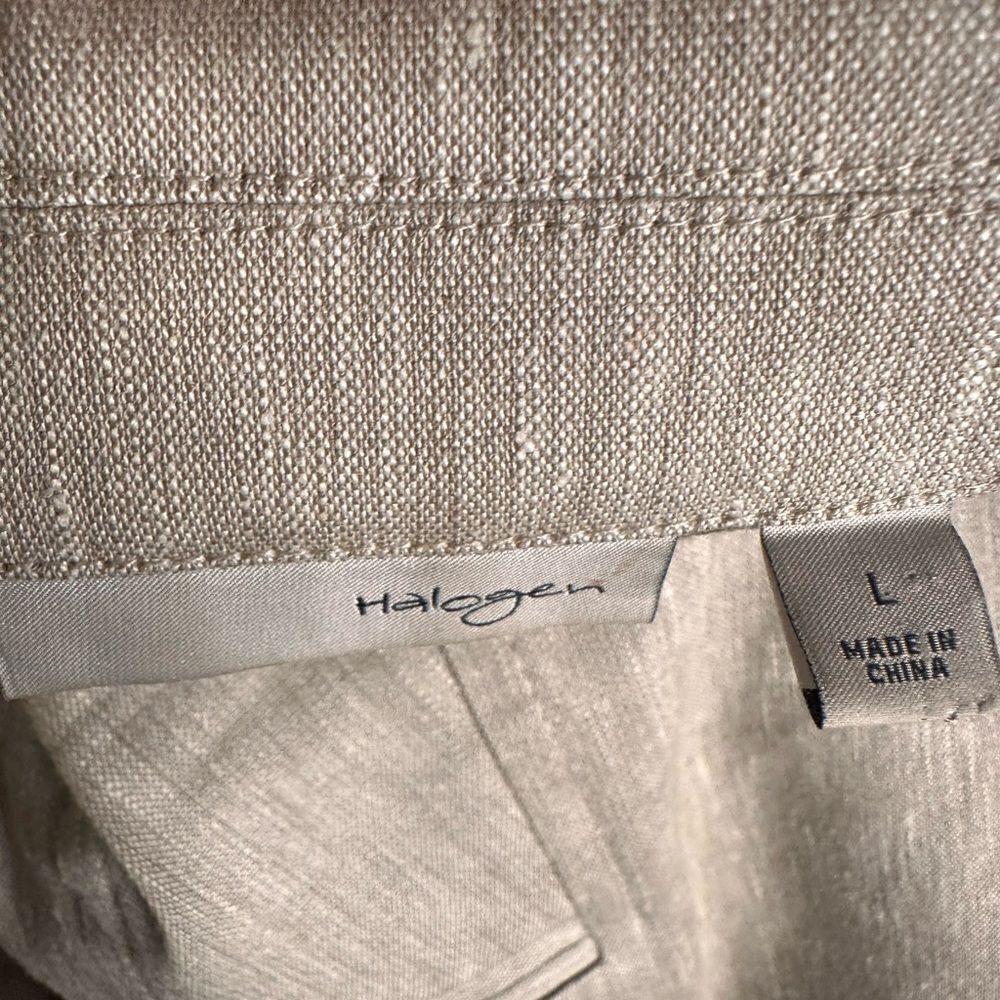 Halogen Linen Blazer - Picture 3 of 4